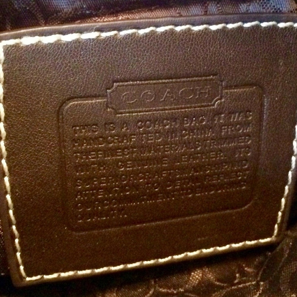Brown/ light brown crossbody bag - Picture 3 of 3